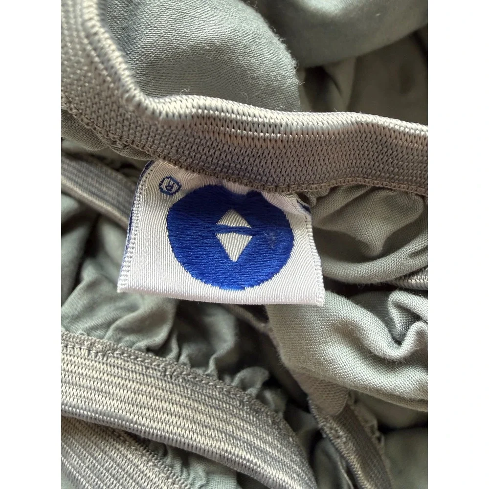 Sleep Number SmartFit Split King Fitted Sheet Sage Green 100%. Cotton EUC